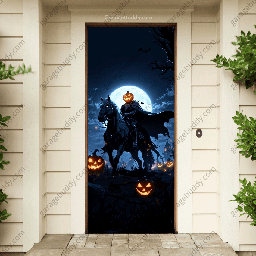 Halloween Front Door Covers - Free Shipping