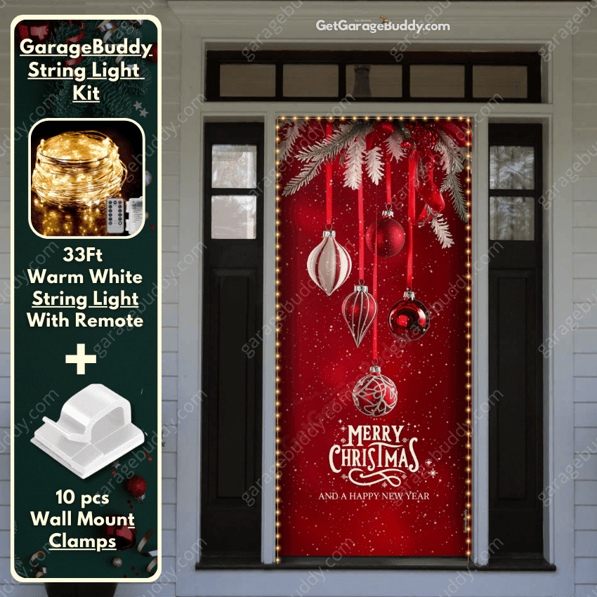 Christmas Front Door Covers - Free Shipping