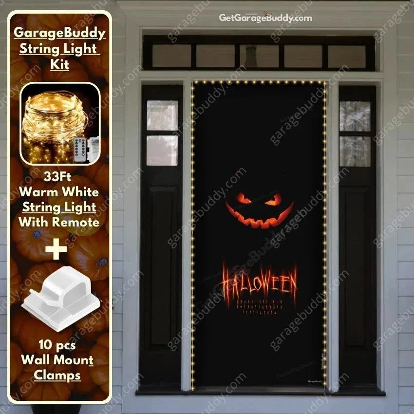 Halloween Front Door Covers - Free Shipping