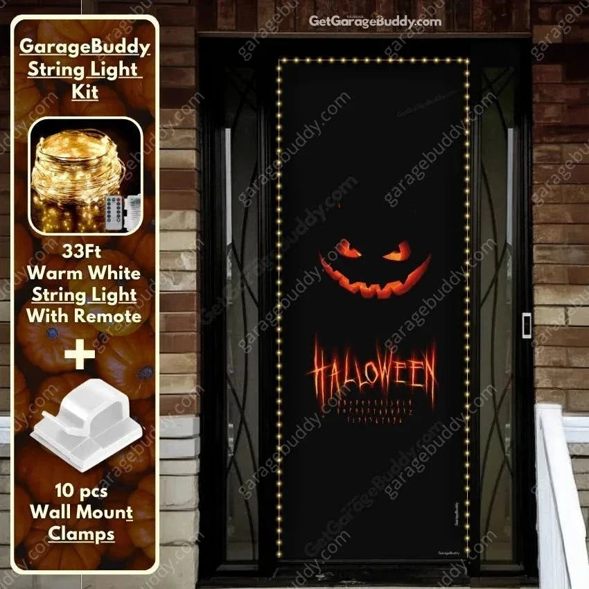 Halloween Front Door Covers - Free Shipping