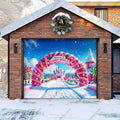 Candy World | Christmas Garage Door Cover - Free Shipping
