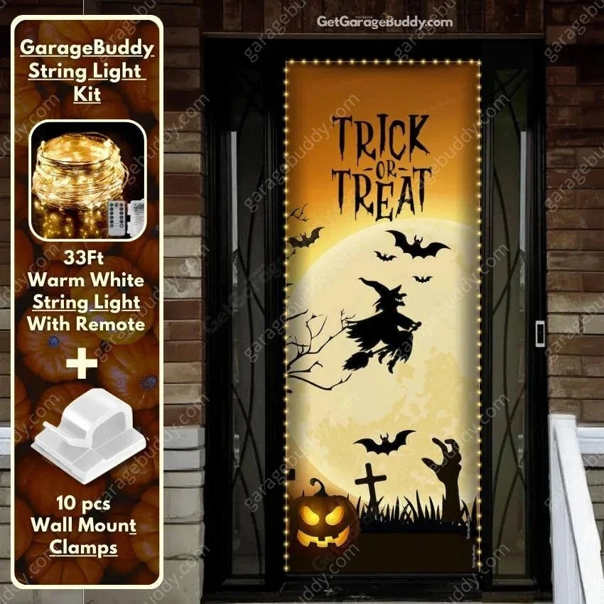 Halloween Front Door Covers - Free Shipping
