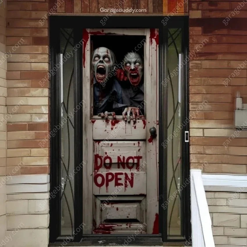 Halloween Front Door Covers - Free Shipping