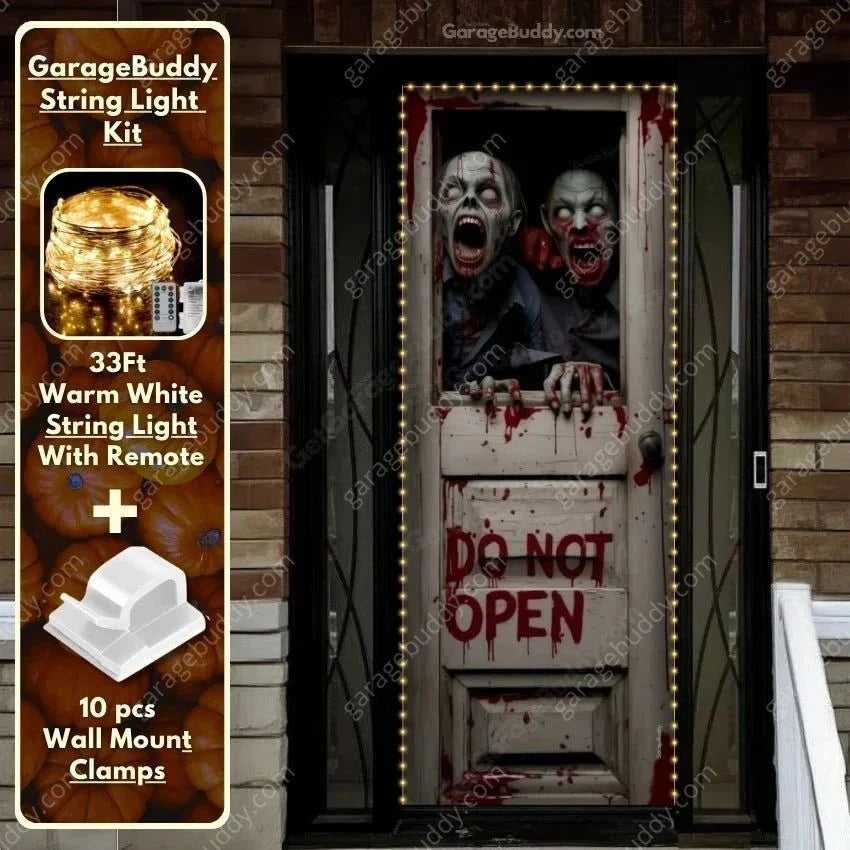 Halloween Front Door Covers - Free Shipping