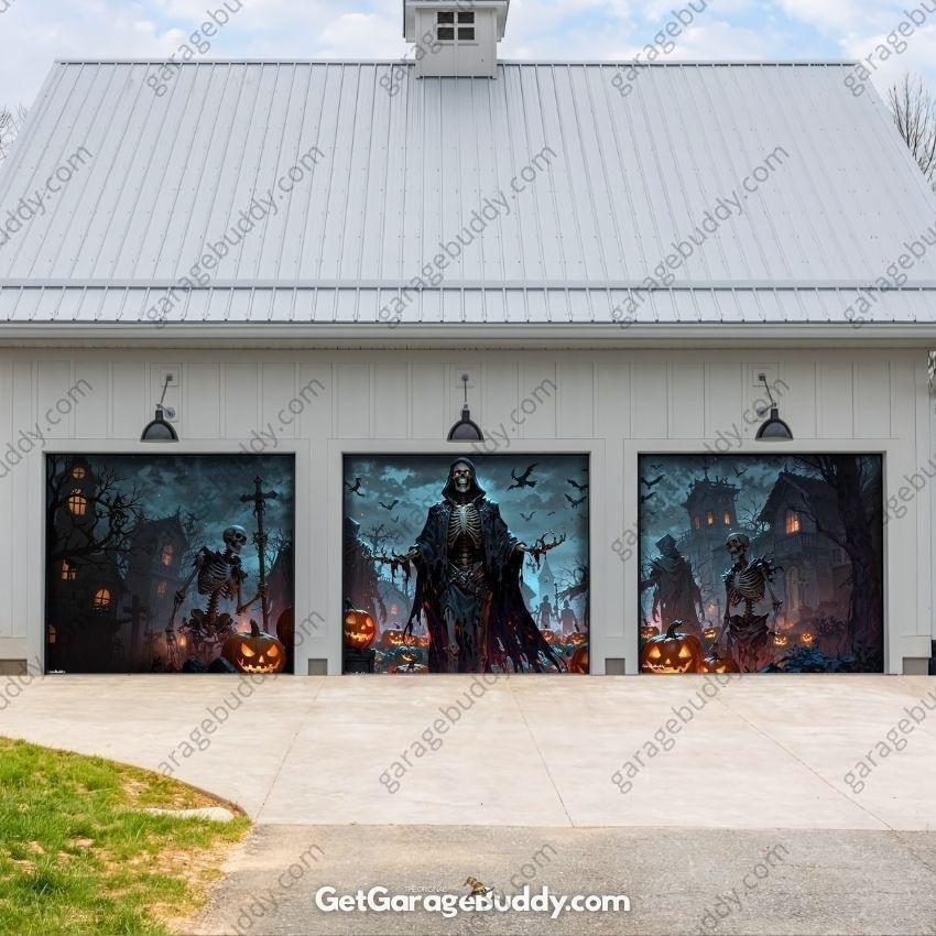 🎃GarageBuddy®️ Halloween Garage Door Covers - Free Shipping