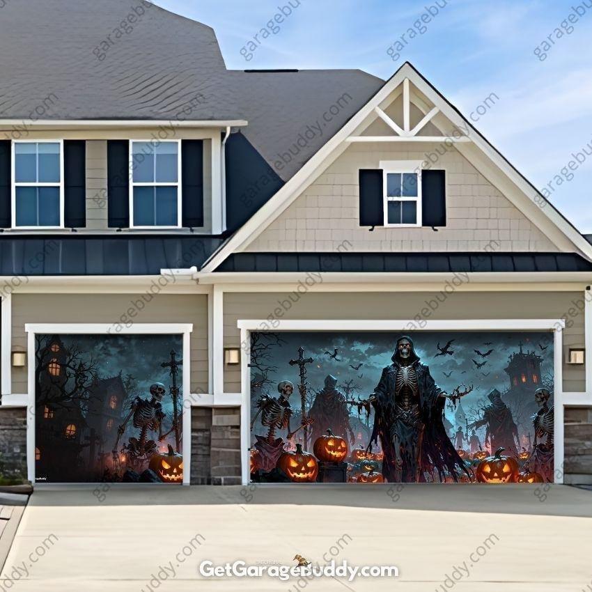 🎃GarageBuddy®️ Halloween Garage Door Covers - Free Shipping