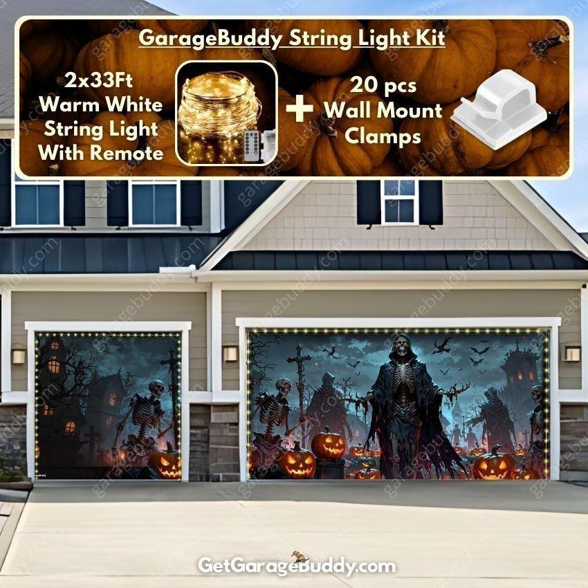 🎃GarageBuddy®️ Halloween Garage Door Covers - Free Shipping