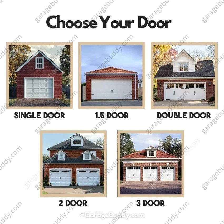 Cute Ghosts (Glow)| Halloween Garage Door Cover - Free Shipping