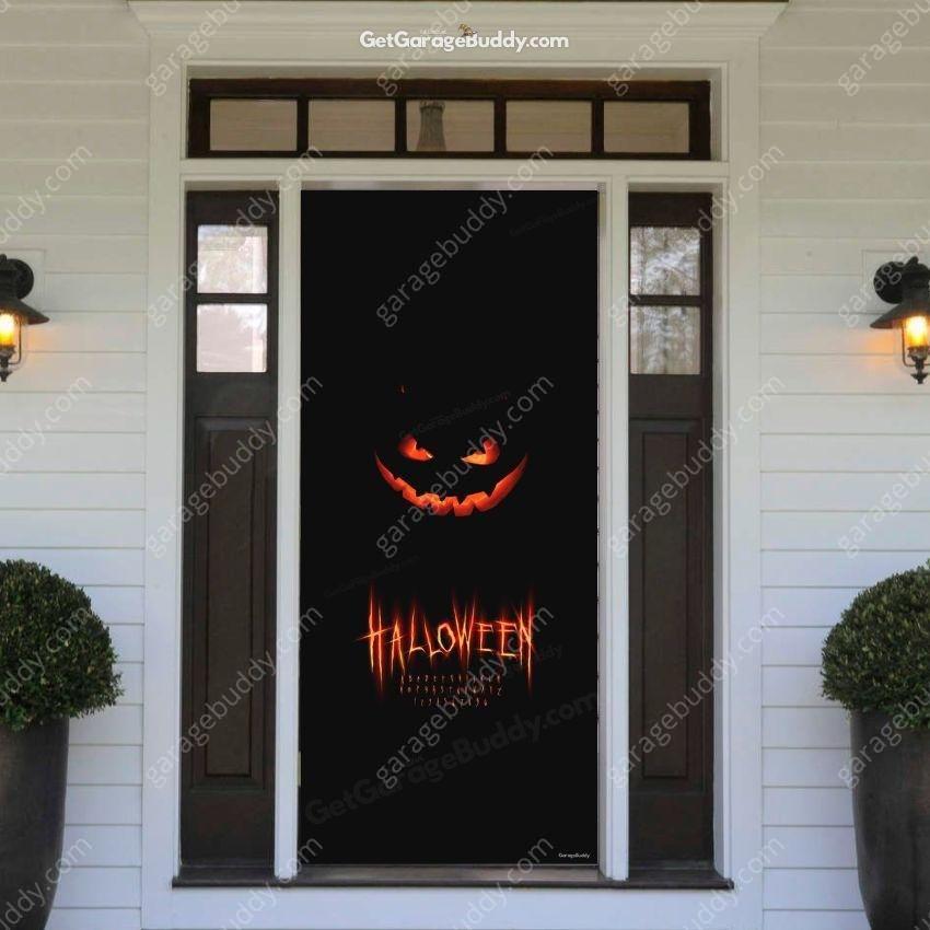 Halloween Front Door Covers - Free Shipping