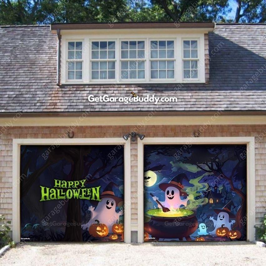 🎃GarageBuddy®️ Halloween Garage Door Covers - Free Shipping