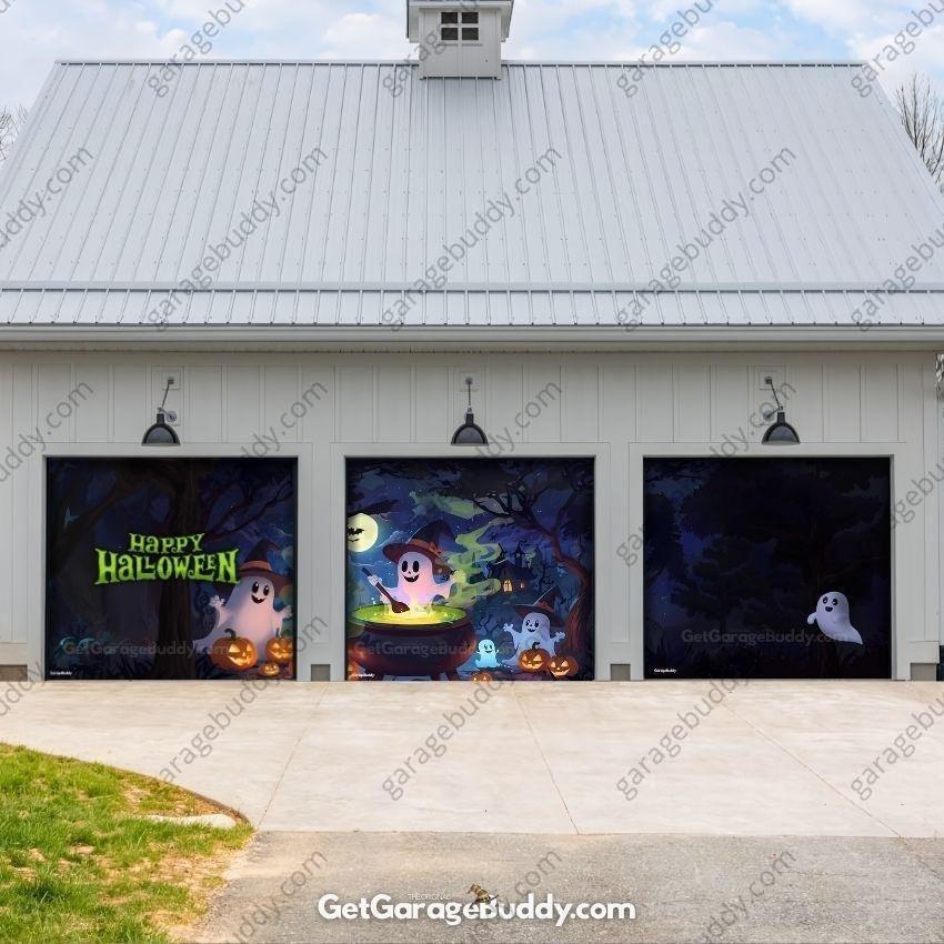 🎃GarageBuddy®️ Halloween Garage Door Covers - Free Shipping