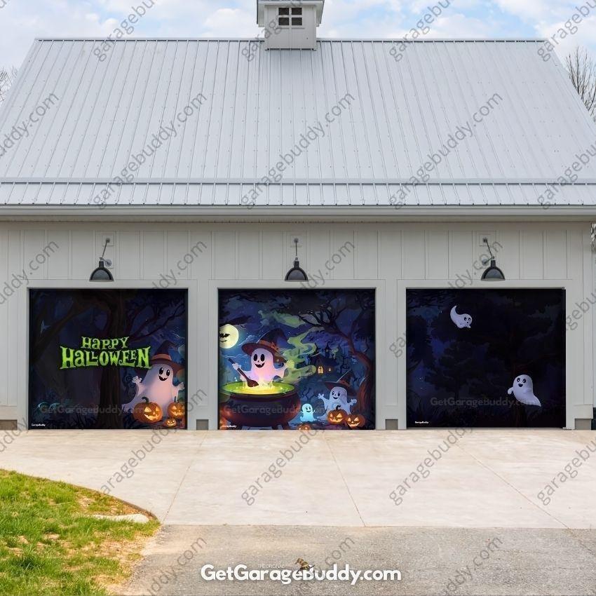 🎃GarageBuddy®️ Halloween Garage Door Covers - Free Shipping