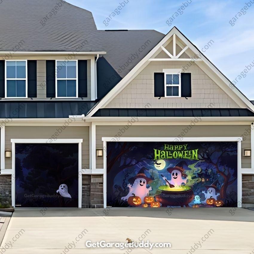 🎃GarageBuddy®️ Halloween Garage Door Covers - Free Shipping