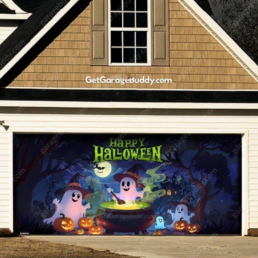 🎃GarageBuddy®️ Halloween Garage Door Covers - Free Shipping