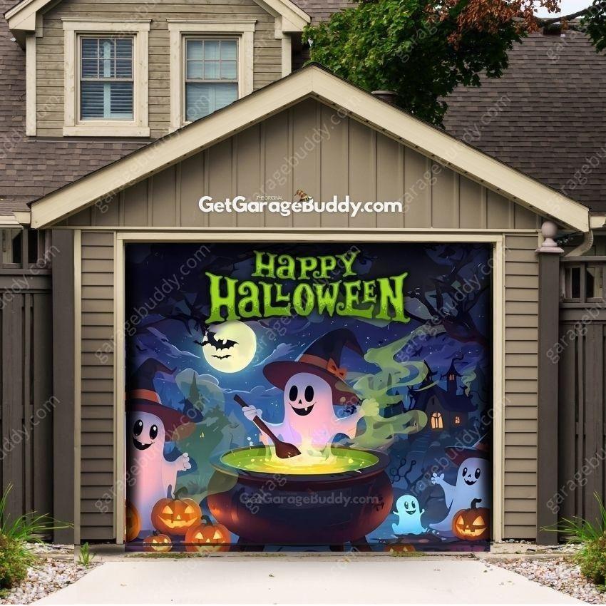🎃GarageBuddy®️ Halloween Garage Door Covers - Free Shipping