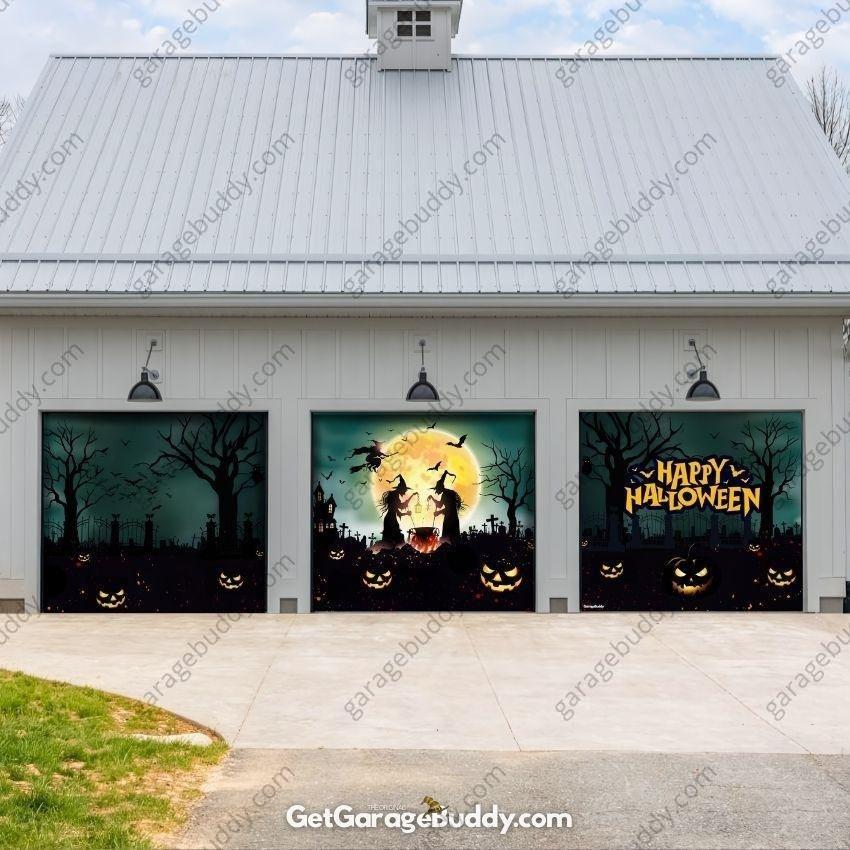 🎃GarageBuddy®️ Halloween Garage Door Covers - Free Shipping