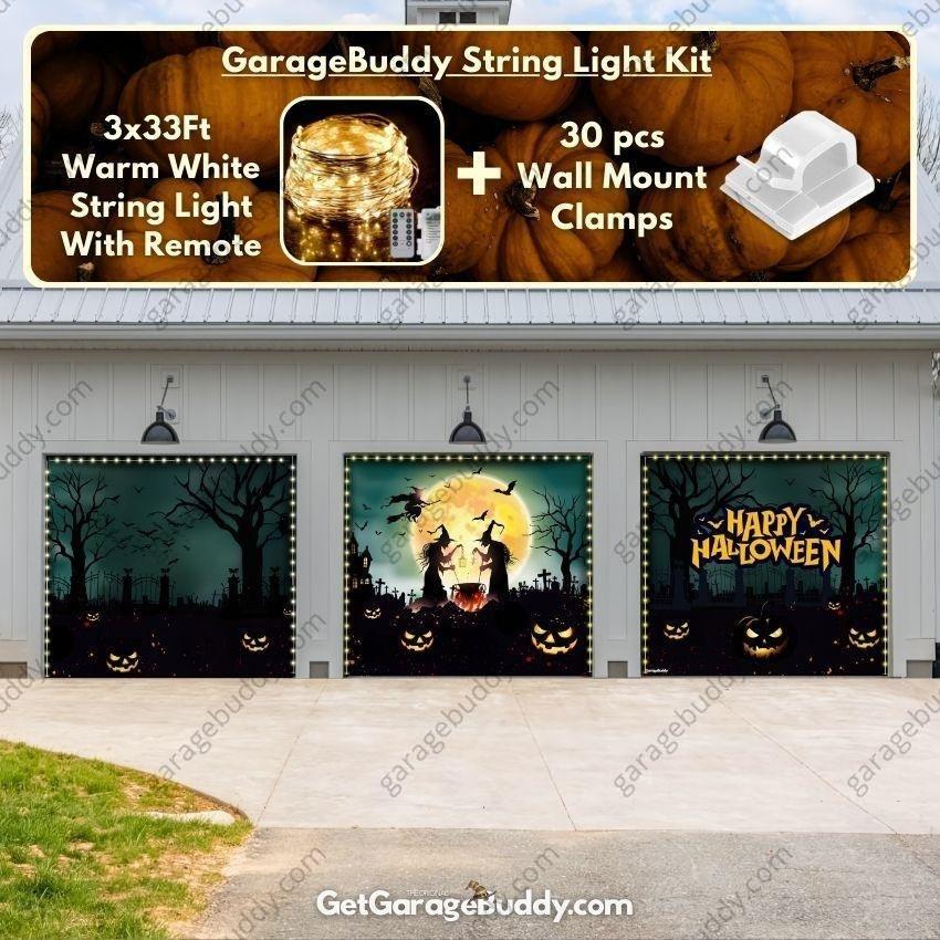 🎃GarageBuddy®️ Halloween Garage Door Covers - Free Shipping