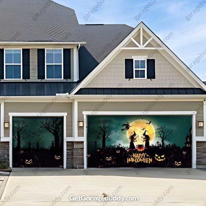 🎃GarageBuddy®️ Halloween Garage Door Covers - Free Shipping