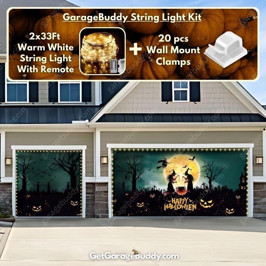 🎃GarageBuddy®️ Halloween Garage Door Covers - Free Shipping