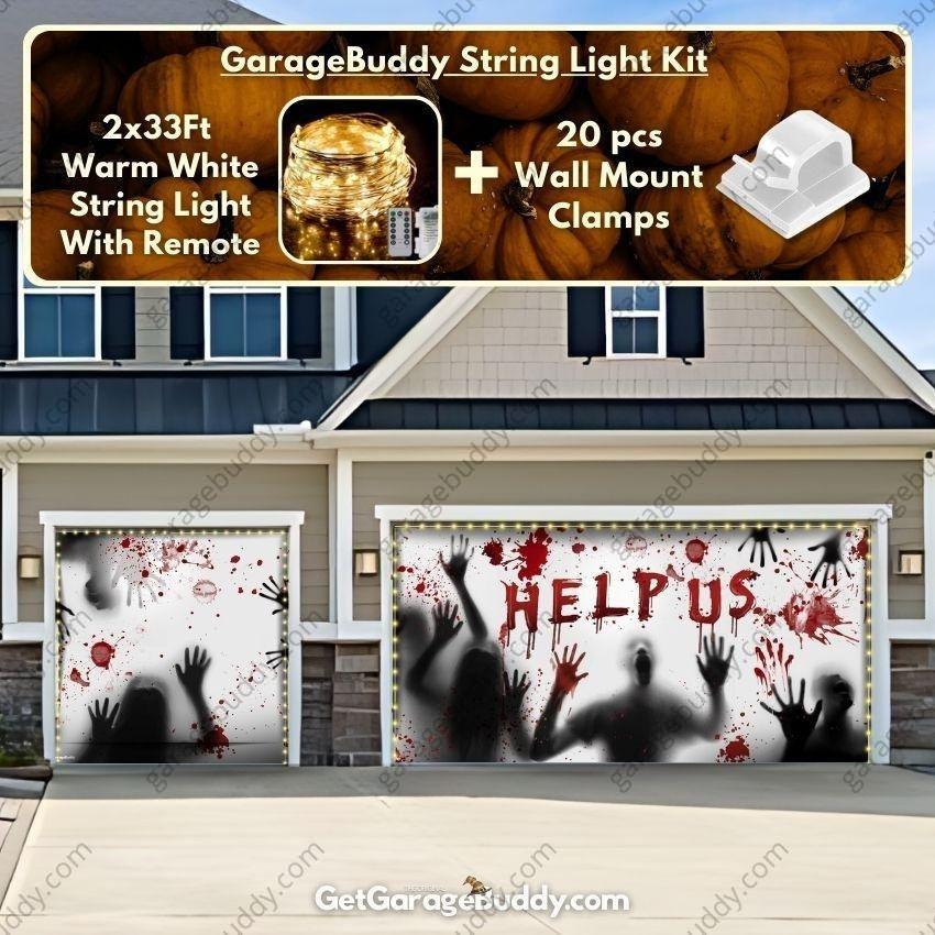 🎃GarageBuddy®️ Halloween Garage Door Covers - Free Shipping